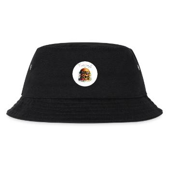 Yummy Burger Kunst - Kinder Bucket Hat - Schwarz - Vorne