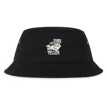 Story Teller - Kinder Bucket Hat - Schwarz - Vorne