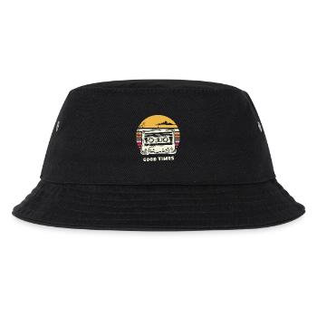 Old Retro Cassette – vintage Mixtape Memories - Kids’ Bucket Hat - black - Front