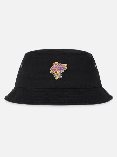 Stay True - Design rétro coloré - Bob Enfant - noir