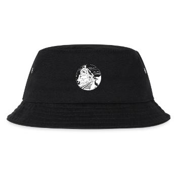 Eisenbahn Grafik - Kinder Bucket Hat - Schwarz - Vorne