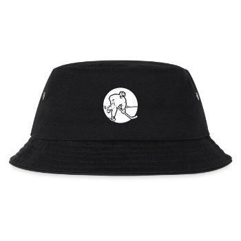 Eishockeyspieler Zeichnung - Kinder Bucket Hat - Schwarz - Vorne