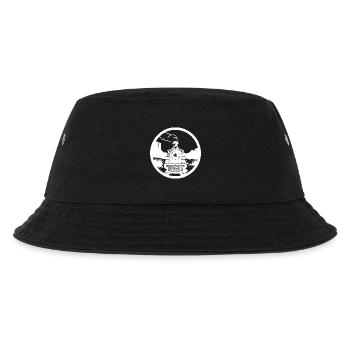 Railway Drawing - Kids’ Bucket Hat - black - Front