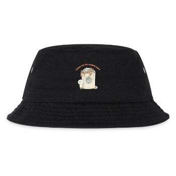 Danke für die Wäsche, Mama ! - Kinder Bucket Hat - Schwarz - Vorne
