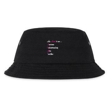 An Aunt Is An Awesome Teach - Kids’ Bucket Hat - black - Front