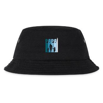 Father and daughter and son, daughter and son - Kids’ Bucket Hat - black - Front