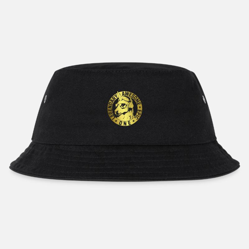 LEGENDÄRES, GROSSARTIGES, EPISCHES - Kinder Bucket Hat - Schwarz