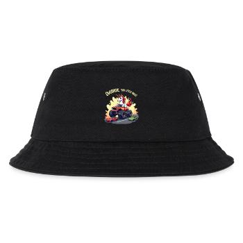 Monster Truck Unicorn - Kids’ Bucket Hat - black - Front