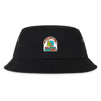 je vais plus loin humour sticker camping car - Bob Enfant - noir - Devant