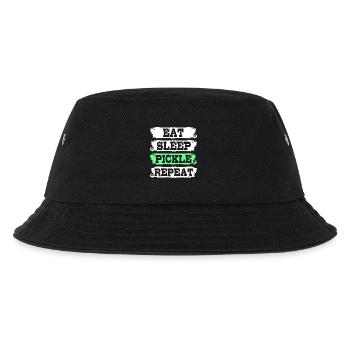 Essiggurke Gurke Gurken - Kinder Bucket Hat - Schwarz - Vorne
