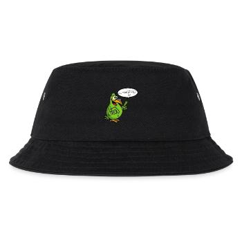 Smart bird - Kids’ Bucket Hat - black - Front
