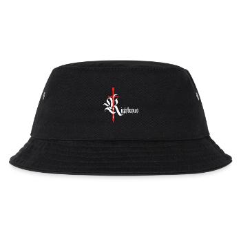 Gothique Righteous Design avec épée avec texte blanc - Bob Enfant - noir - Devant
