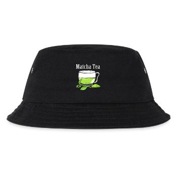 Matcha Tee - Kinder Bucket Hat - Schwarz - Vorne