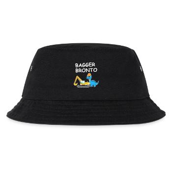Excavator Bronto - Kids’ Bucket Hat - black - Front