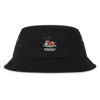 Wartungsmodus: Daten sammeln - Kinder Bucket Hat - Schwarz - Vorne