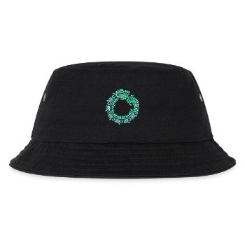 Inka Maya kalender aztec - Kinder Bucket Hat - Schwarz - Vorne