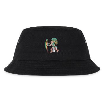 Maya kalender aztec Inka - Kinder Bucket Hat - Schwarz - Vorne