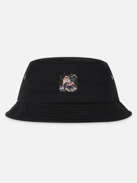 Mystische Weissagung - Kinder Bucket Hat - Schwarz