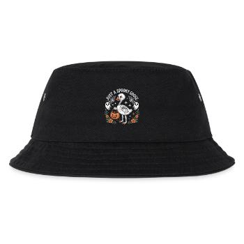 Nur eine gruselige Gans - Kinder Bucket Hat - Schwarz - Vorne