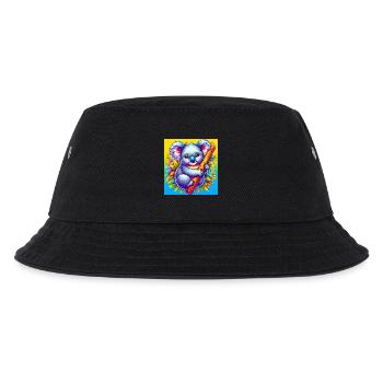 Koala - Kids’ Bucket Hat - black - Front