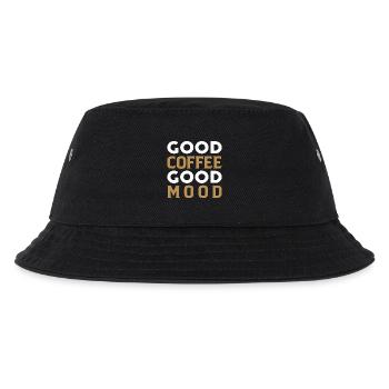Good coffee, good mood - Kids’ Bucket Hat - black - Front