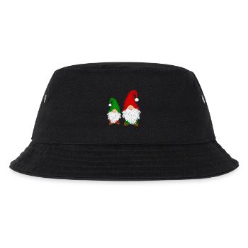 lustige Wichtel - Kinder Bucket Hat - Schwarz - Vorne
