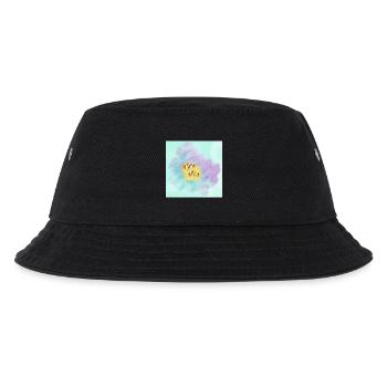 Pastel Clownfish Coral - Kids’ Bucket Hat - black - Front