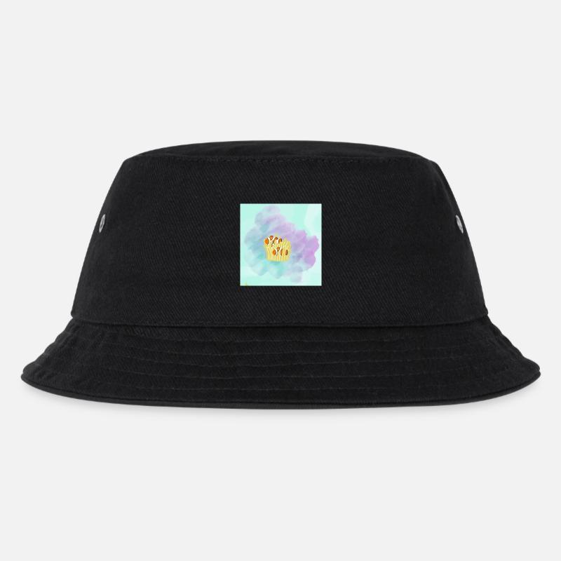 Pastell Clownfisch Korallen - Kinder Bucket Hat - Schwarz