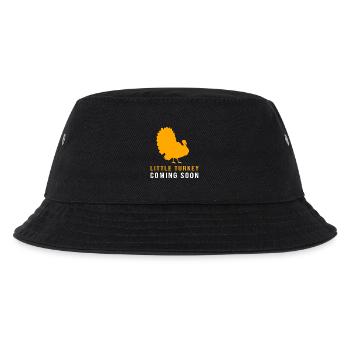 Thanksgiving Gender Reveal Werdende Mutter - Kinder Bucket Hat - Schwarz - Vorne