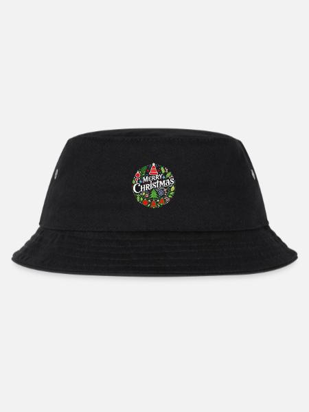 Frohe Weihnachten 3 - Kinder Bucket Hat - Schwarz