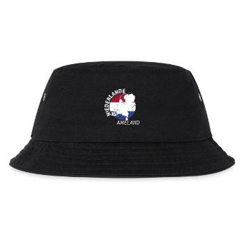 Ameland - Kinder Bucket Hat - Schwarz - Vorne