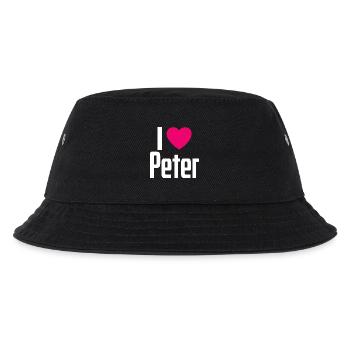 J’aime Peter Pink Heart J’aime Peter - Bob Enfant - noir - Devant