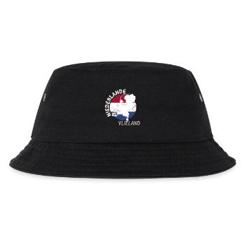 Vlieland - Kinder Bucket Hat - Schwarz - Vorne