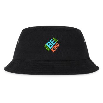 Be Kind Be True Be You Inspirational Self-Love - Kids’ Bucket Hat - black - Front