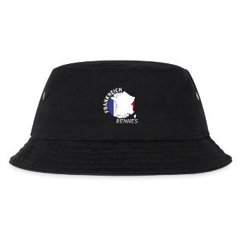 Rennes - Kinder Bucket Hat - Schwarz - Vorne
