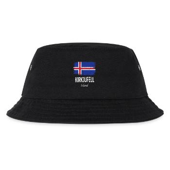 Kirkjufell - Kinder Bucket Hat - Schwarz - Vorne