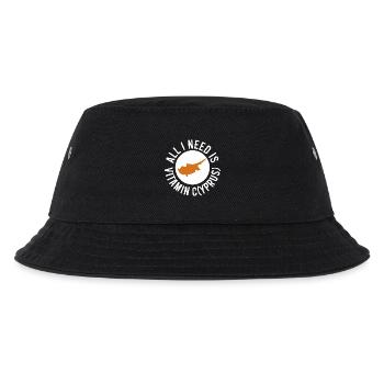 Cyprus All I Need Is Vitamin Cyprus Cyprus Flag - Kids’ Bucket Hat - black - Front