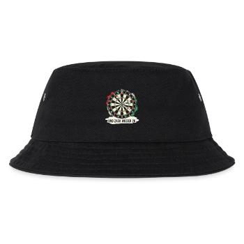 Dart Zack wieder 26 Darts Spruch Lustig Geschenk - Kinder Bucket Hat - Schwarz - Vorne