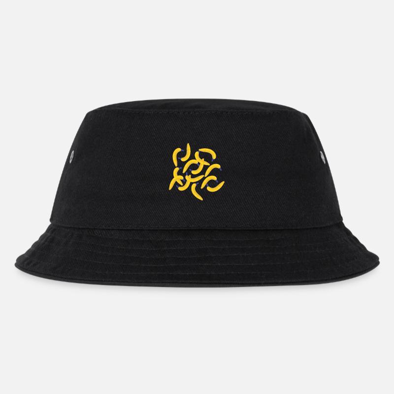Bananas - Kids’ Bucket Hat - black