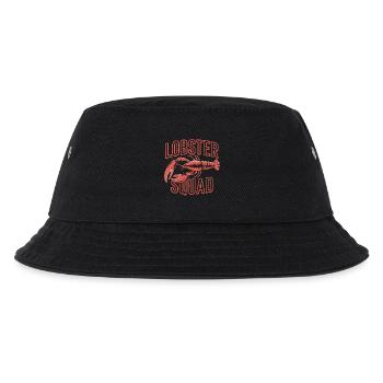 Lobster Squad Vintage Seafood Team - Kids’ Bucket Hat - black - Front