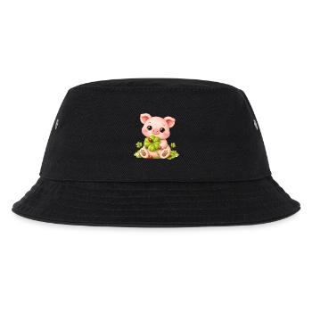 Un joli cochon en massepain - Bob Enfant - noir - Devant