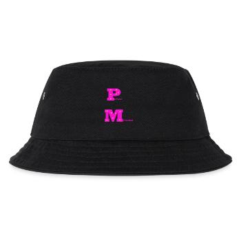 Pony mom pink with stars - Kids’ Bucket Hat - black - Front