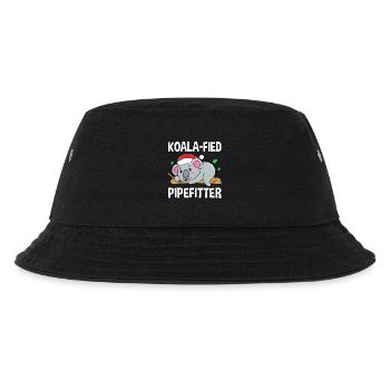 Schlosser Rohr Industrie - Kinder Bucket Hat - Schwarz - Vorne