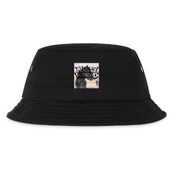 Dark Horse Silhouette Logo - Kids’ Bucket Hat - black - Front