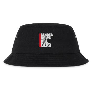 Gender Roles Are Dead Statement Freedom Saying - Kids’ Bucket Hat - black - Front