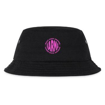 Karma - Kinder Bucket Hat - Schwarz - Vorne