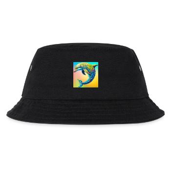 dolphin - Kids’ Bucket Hat - black - Front