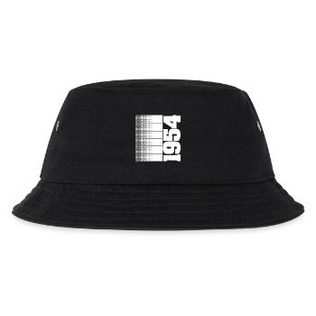 Hobby 1954 - Kinder Bucket Hat - Schwarz - Vorne