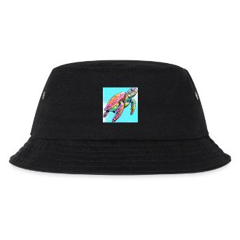 turtle - Kids’ Bucket Hat - black - Front