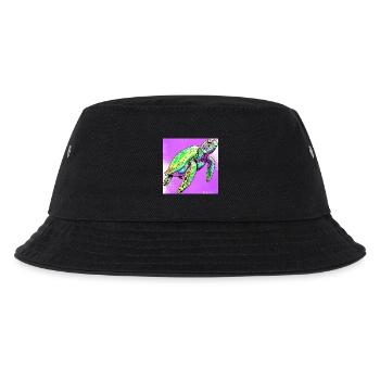 turtle - Kids’ Bucket Hat - black - Front